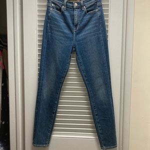 7 for all mankind ankle medium wash jeans size 26
